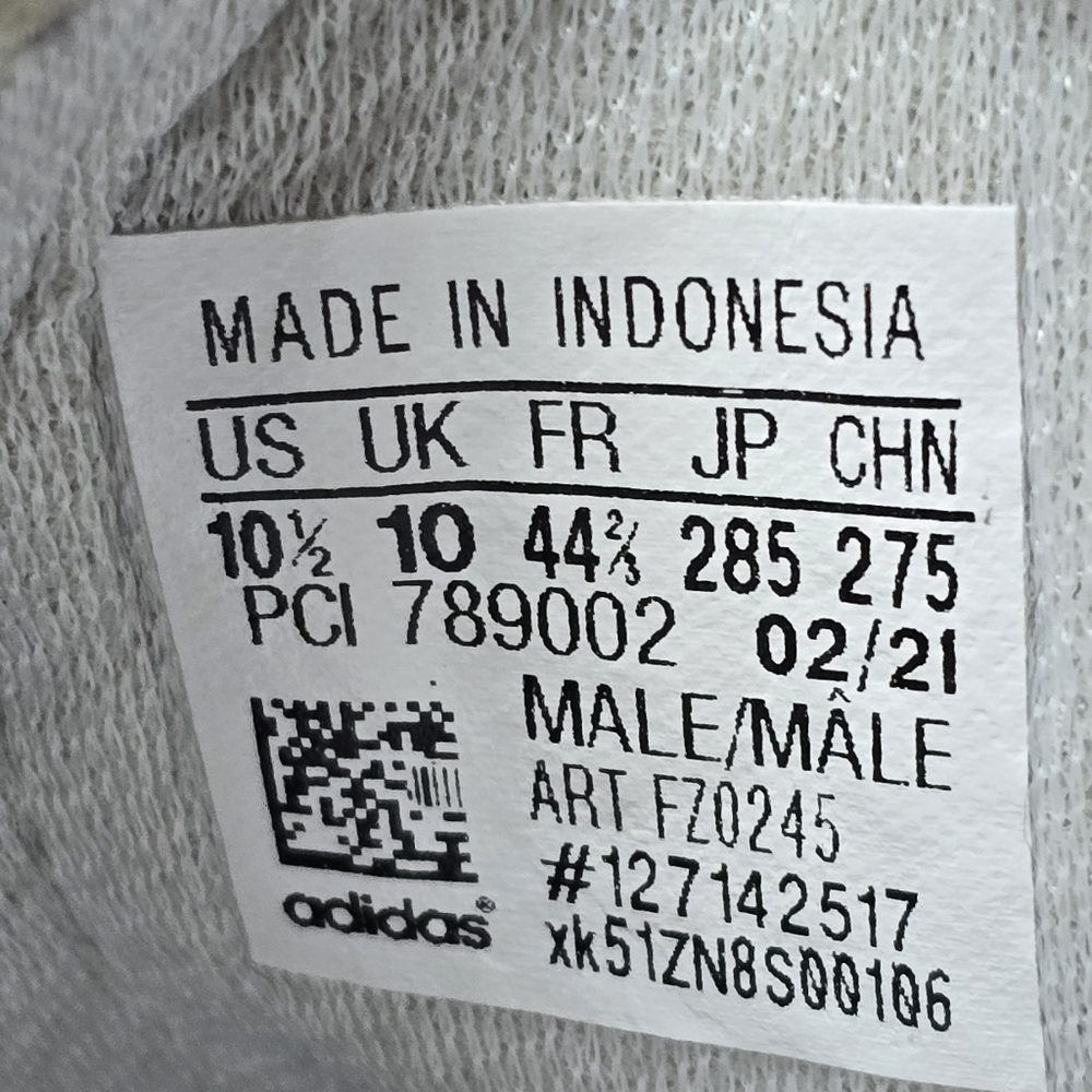 Adidas Originals Superstar Shell Toe Transparent Clear/White FZ0245 Sz 10.5 Used - Picture 8 of 8